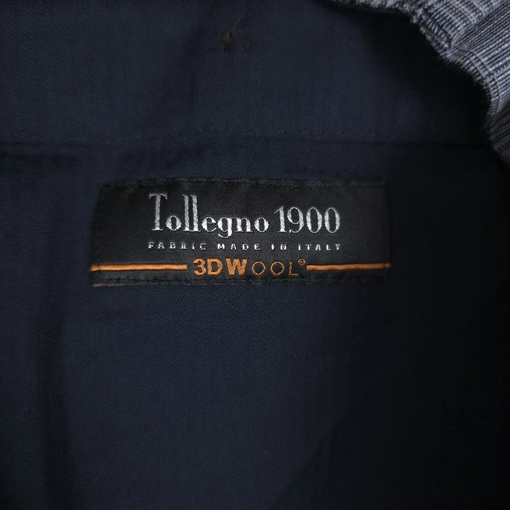 Bonobos Tollegno 1900 Dress Pants Mens 32x32‎ (Fits 32x31) Glen Check Wool Blend